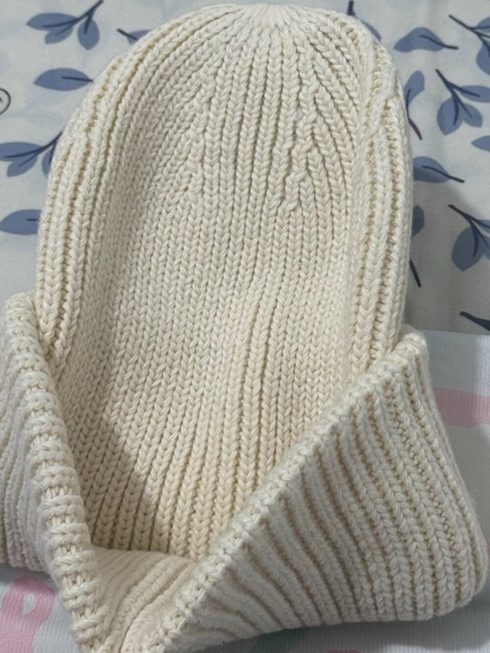 Acne Studios Large Face Patch Beanie Hat - Picture 3 of 5